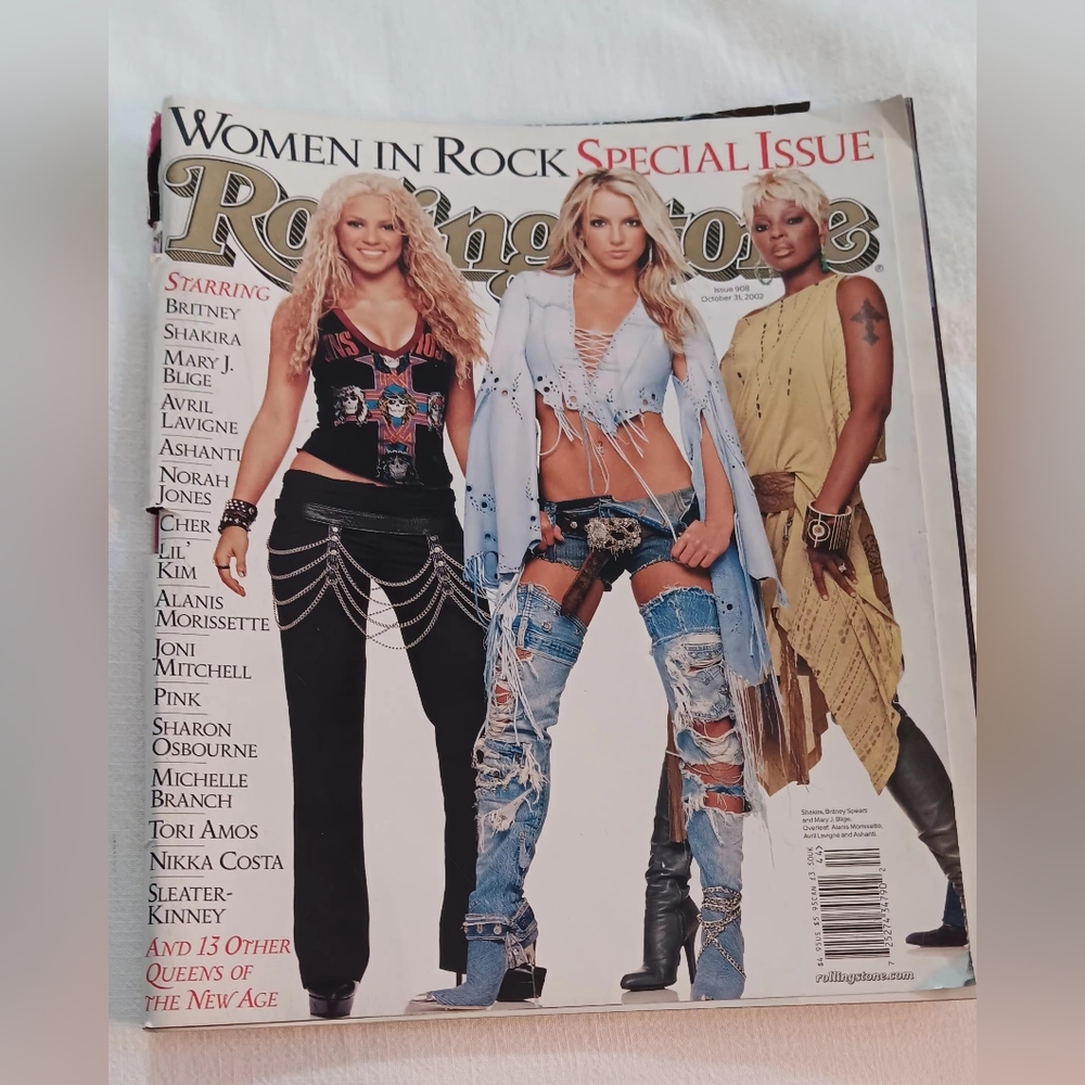 Rolling Stone - Britney, Shakira and Mary J Blige